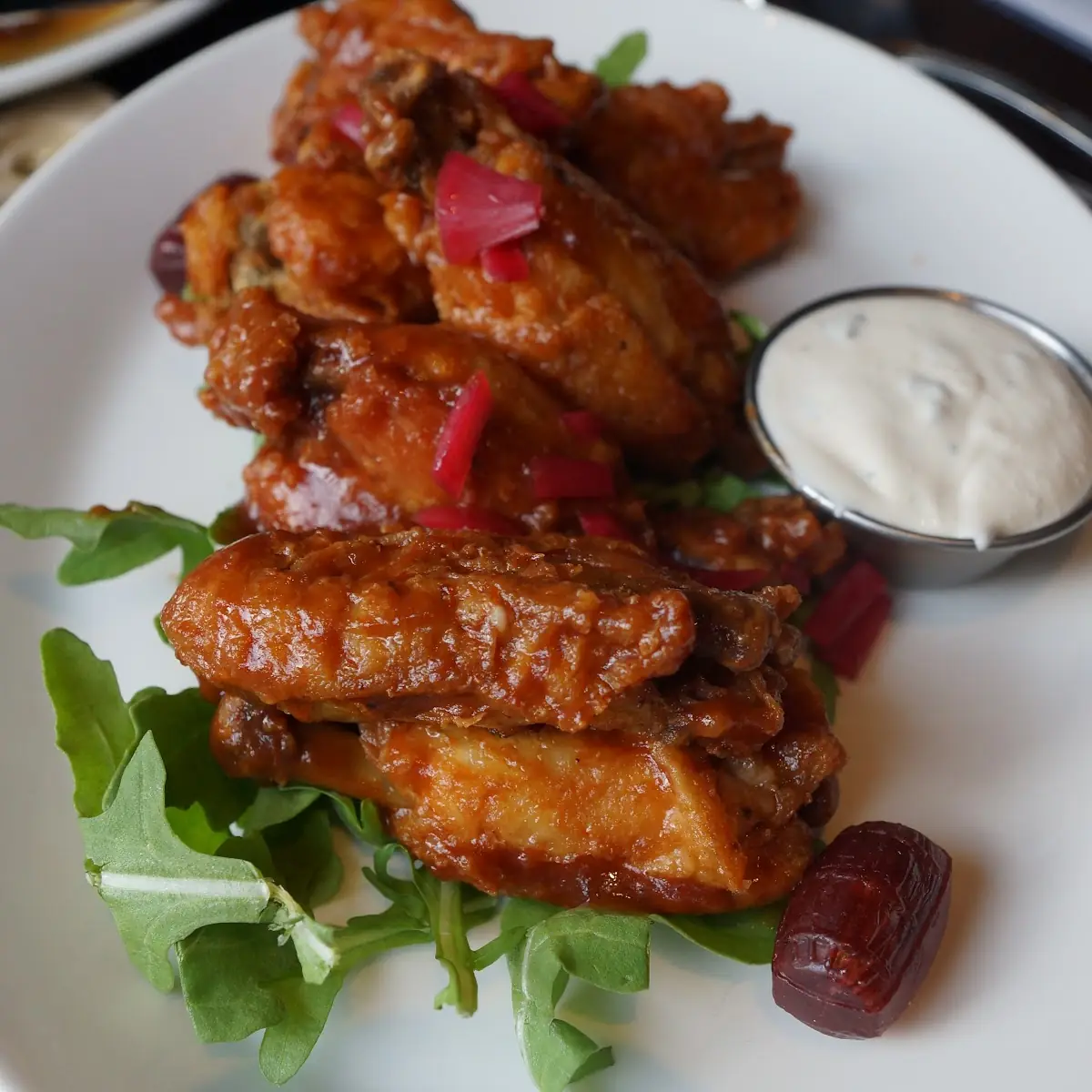 Crispy Confit Chicken Wings