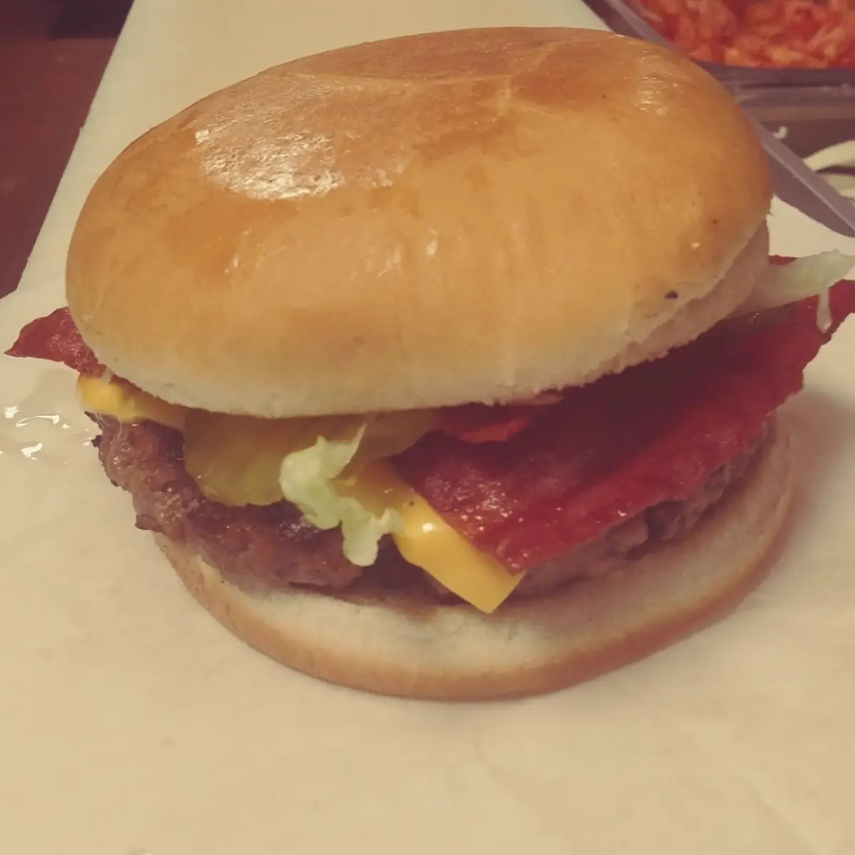 Bacon Cheeseburger