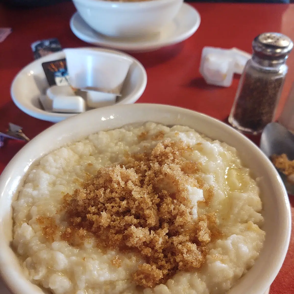 Grits with Butter and Cinnamon Sugar