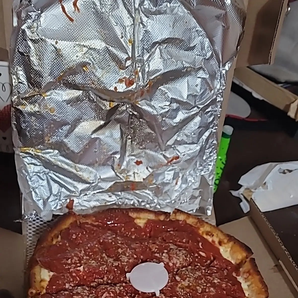 Chicago Deep Dish Cheese Pizza Pepperoni