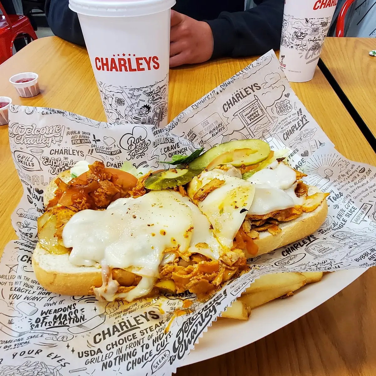 Buffalo Chicken Sandwich Combo