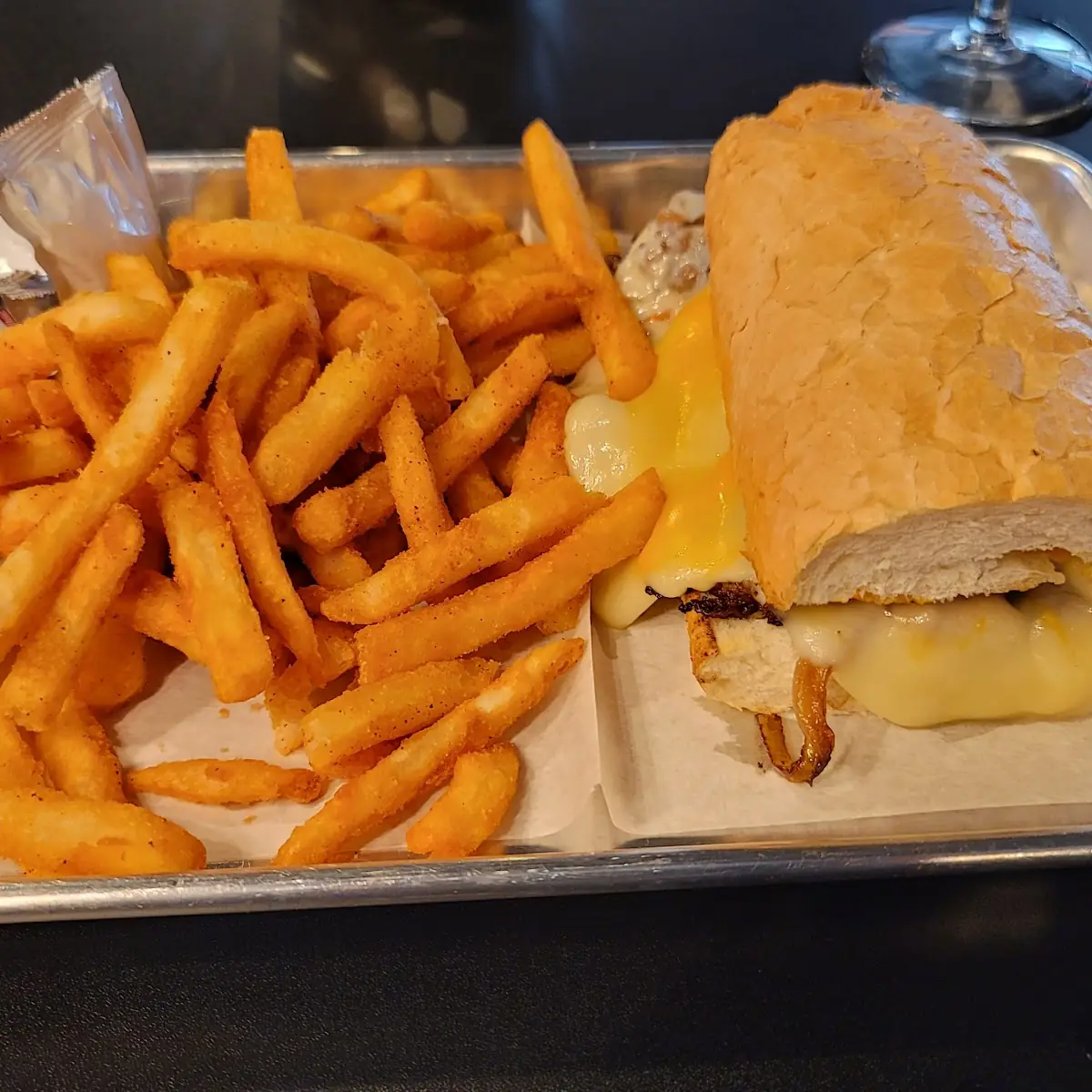 Philly Cheese Steak Sandwich