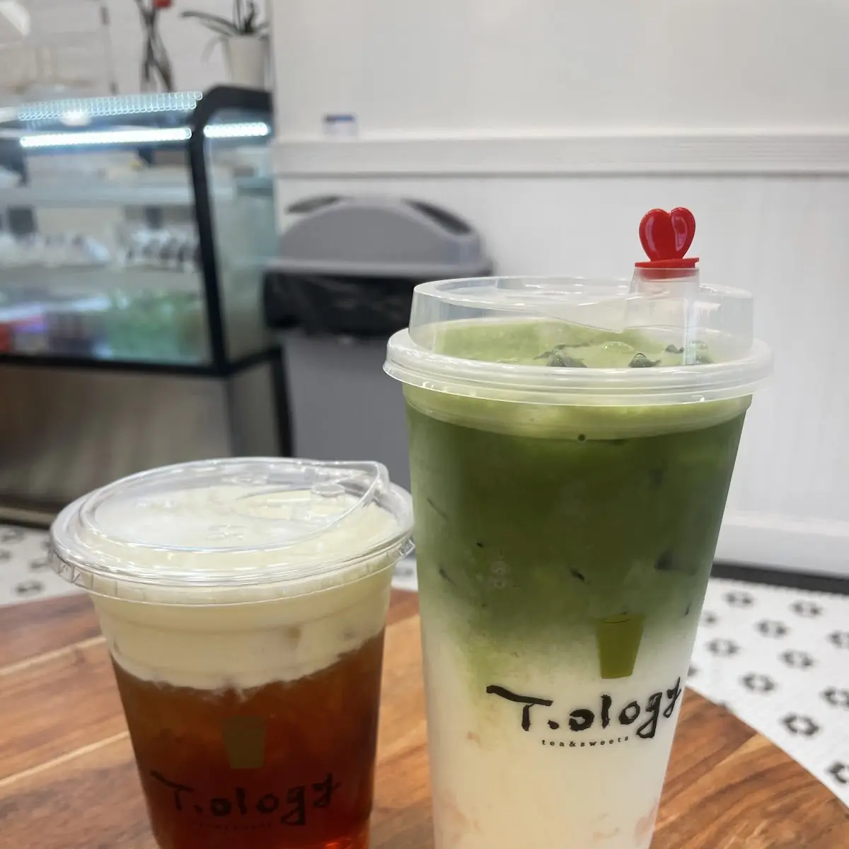 Strawberry Matcha Latte