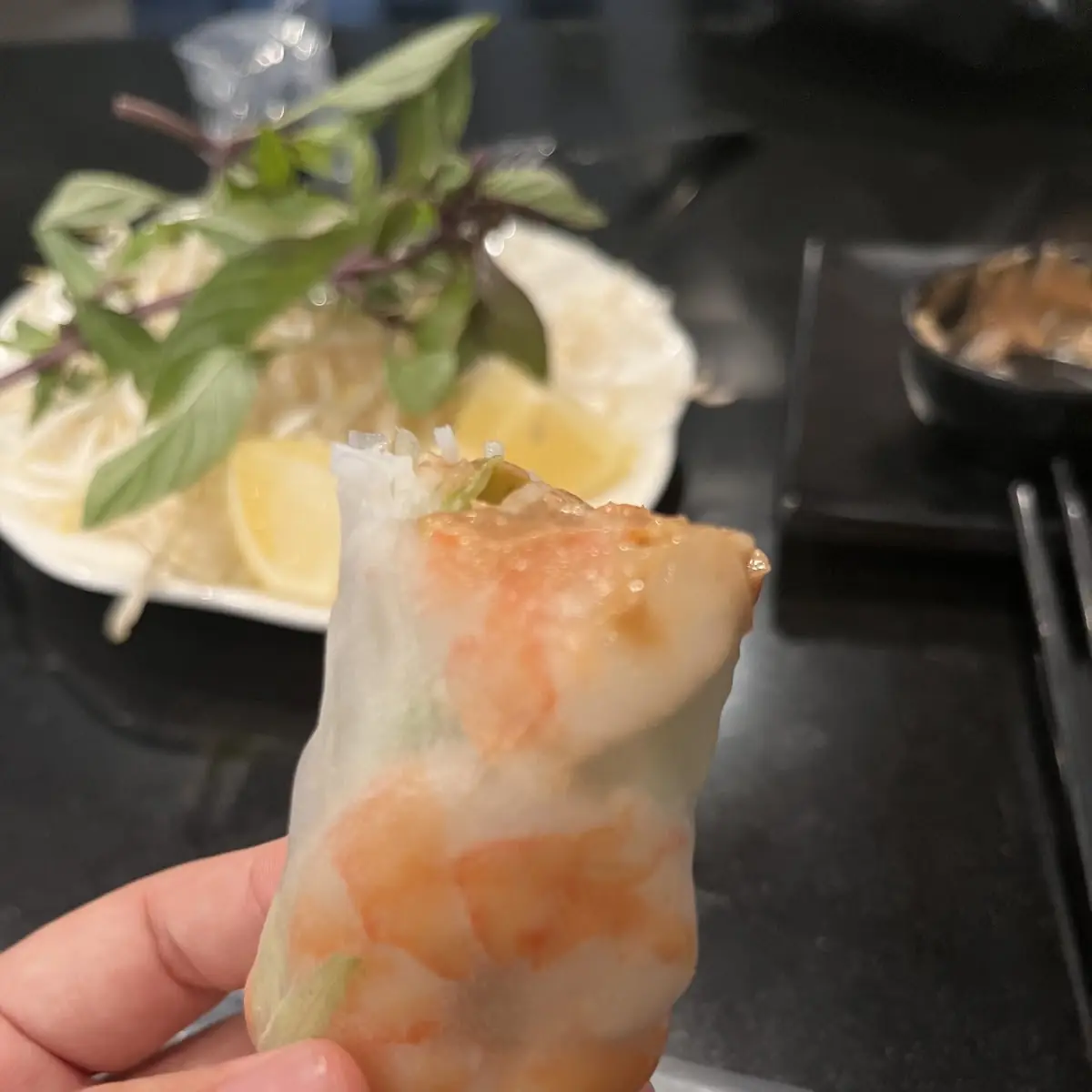 Shrimp Spring Rolls Goi Cuon Tom