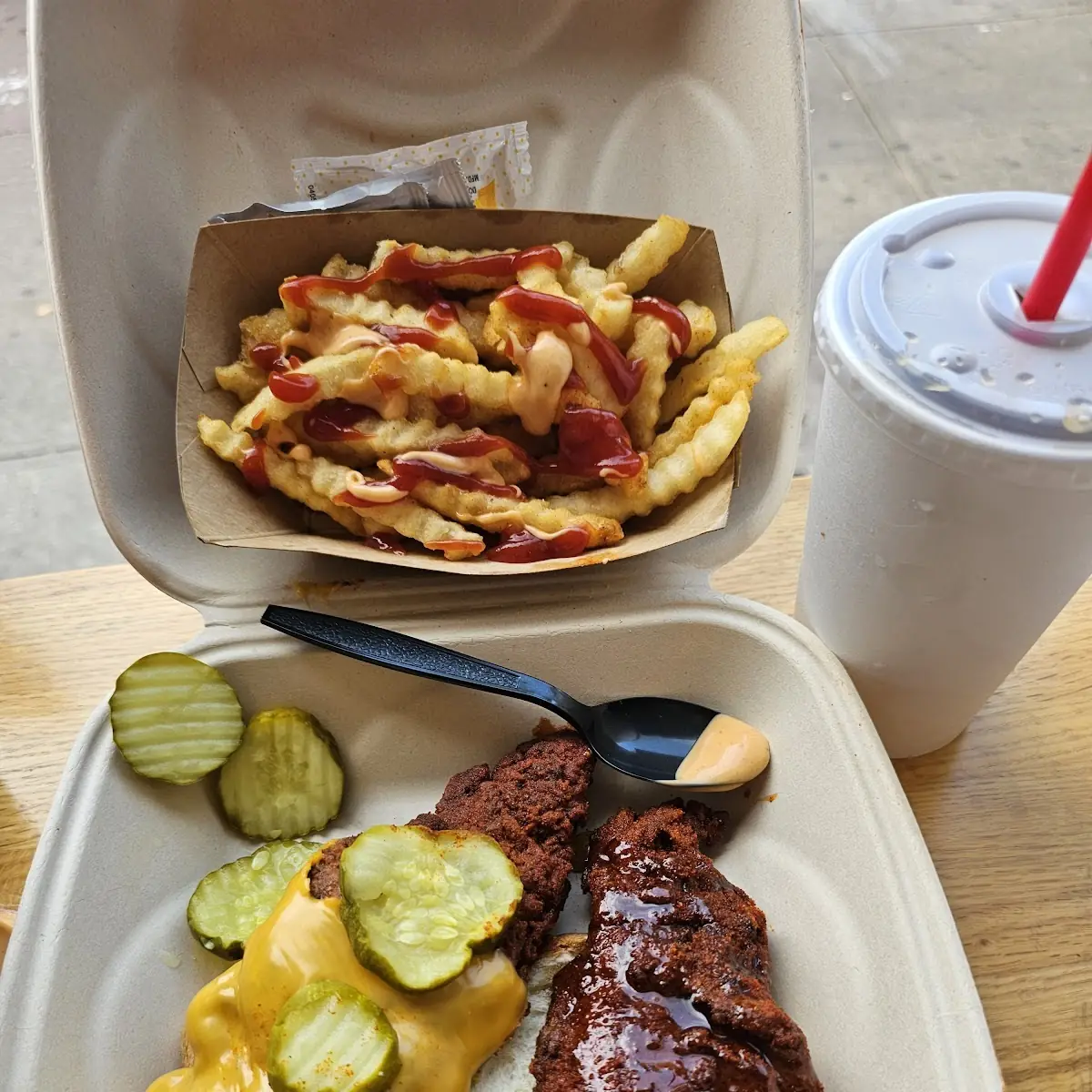 Hot Chicken Tenders Combo