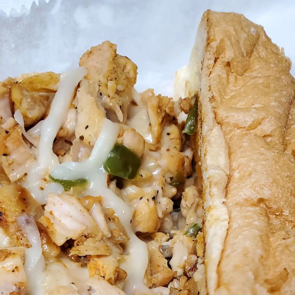 Chicken Cheese Philly Cheese Steak