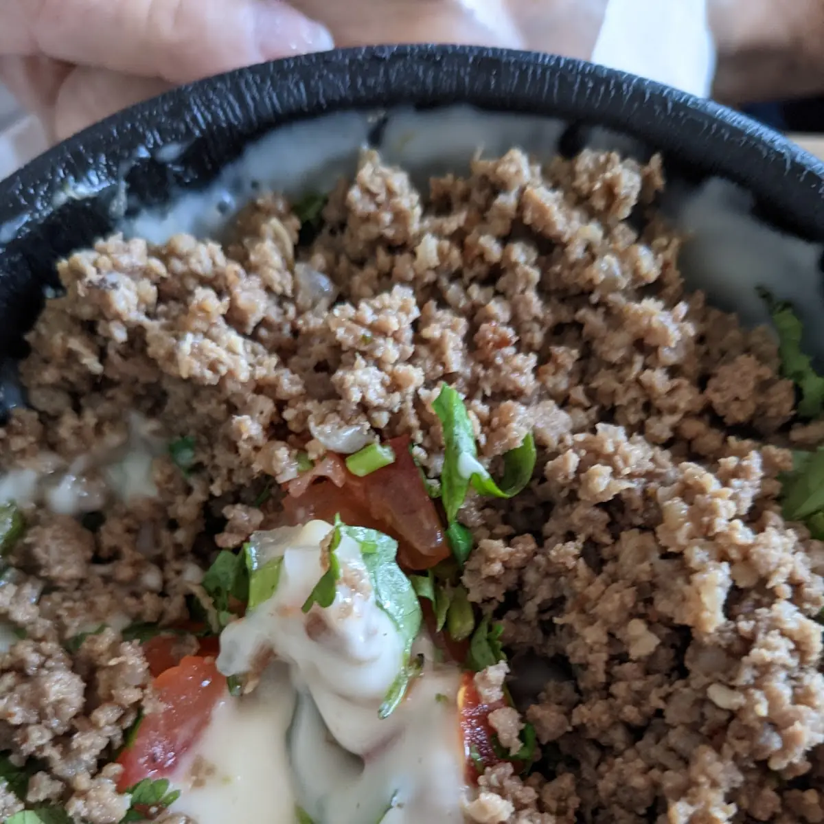 Queso Dip with Ground Beef