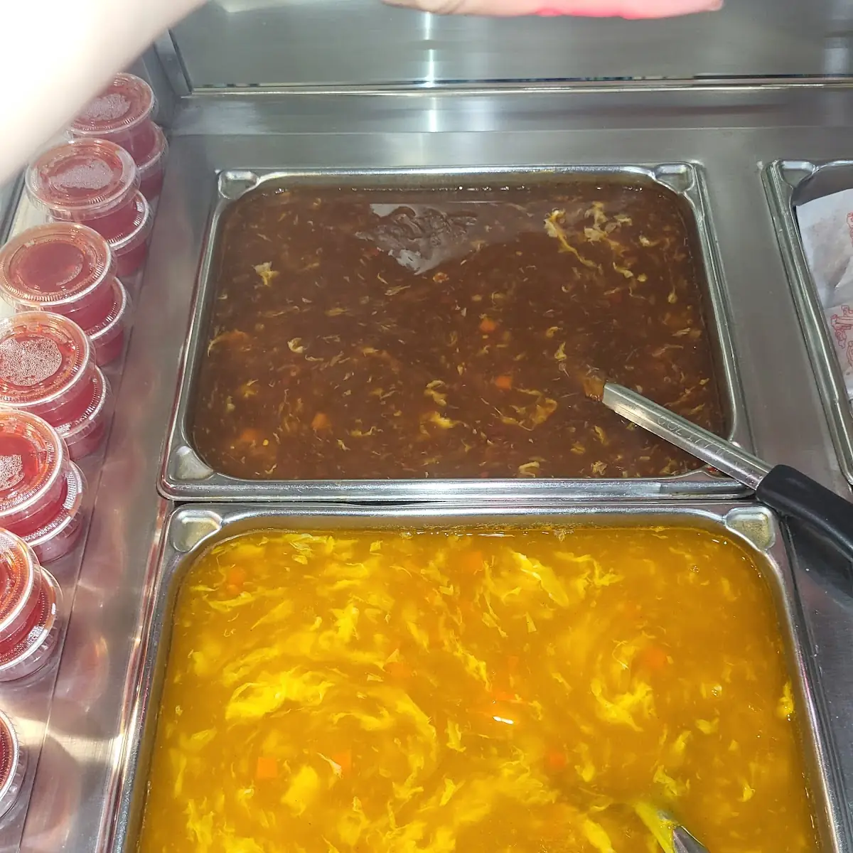 Hot and Sour Soup and Egg Drop Soup