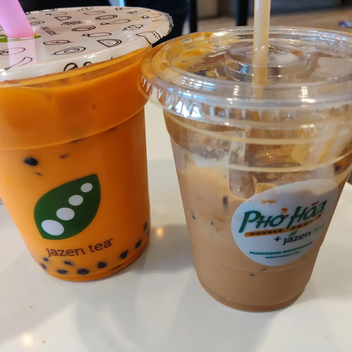 Thai Tea w Boba
