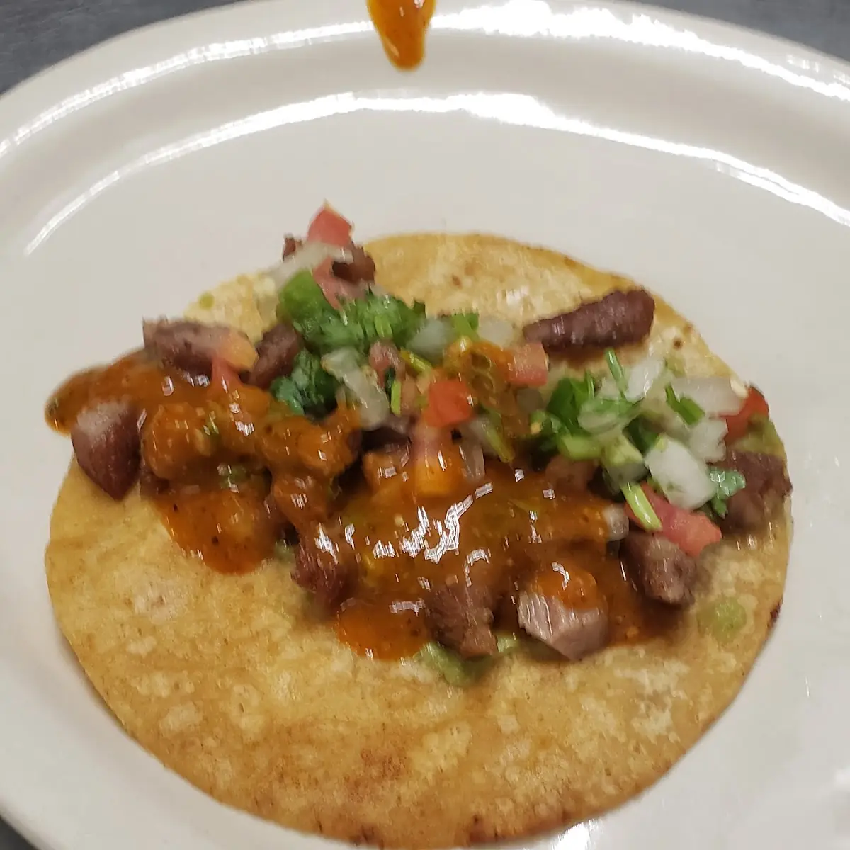 Beef Tostada A la Carte