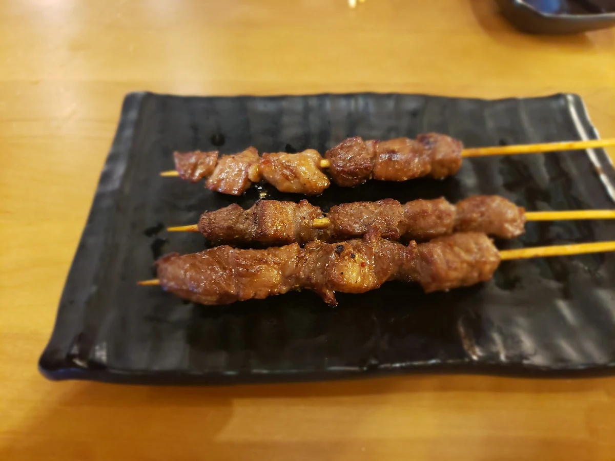 Beef Yakitori, Kinjo Sushi & Grill Westhills