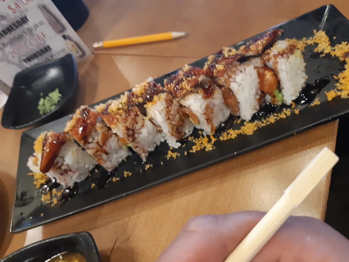 Unagi Roll, Kinjo Sushi & Grill Westhills