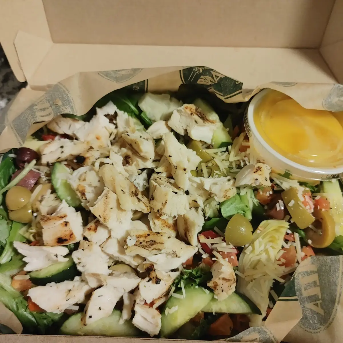 Chicken Greek Salad