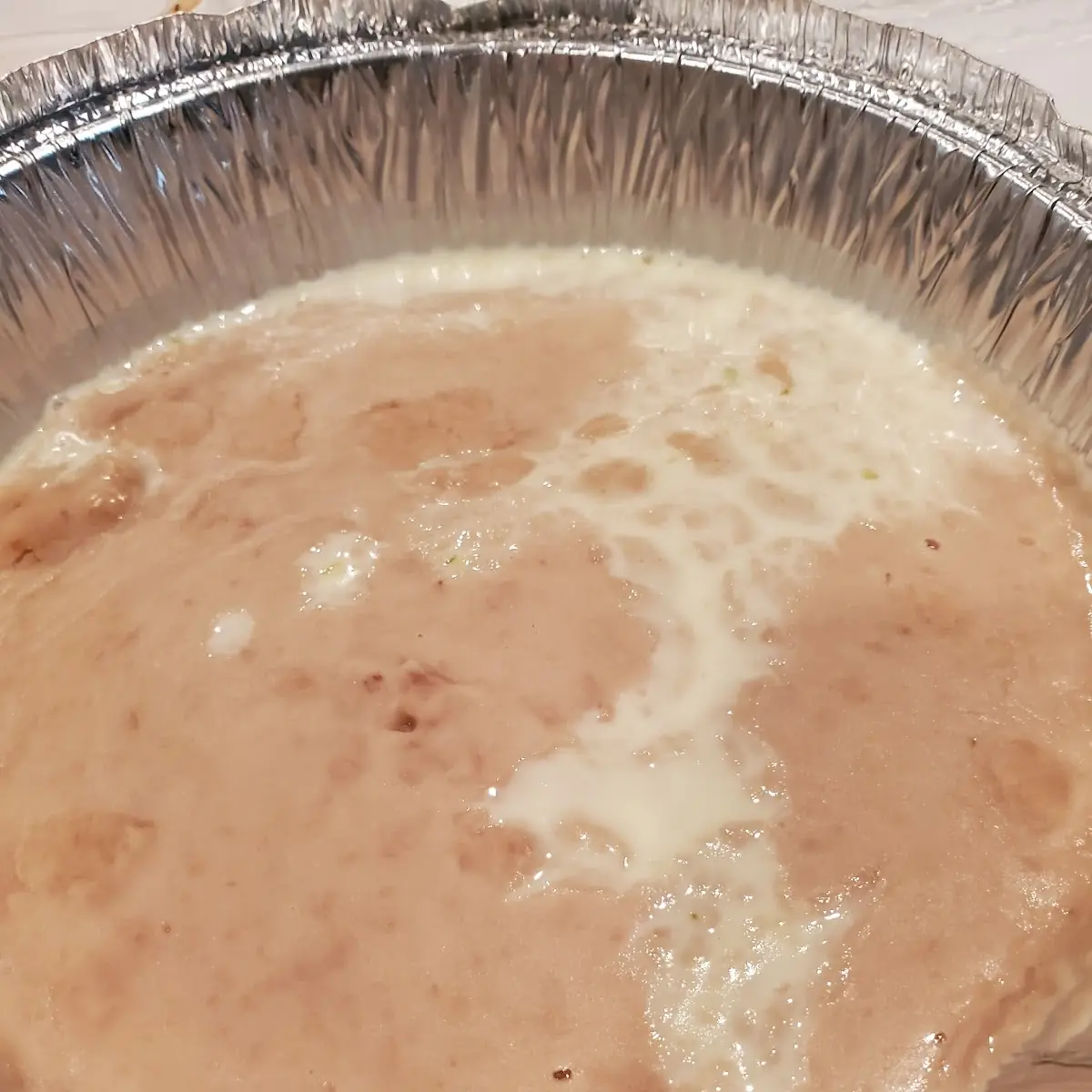 Nacho with Refried Beans