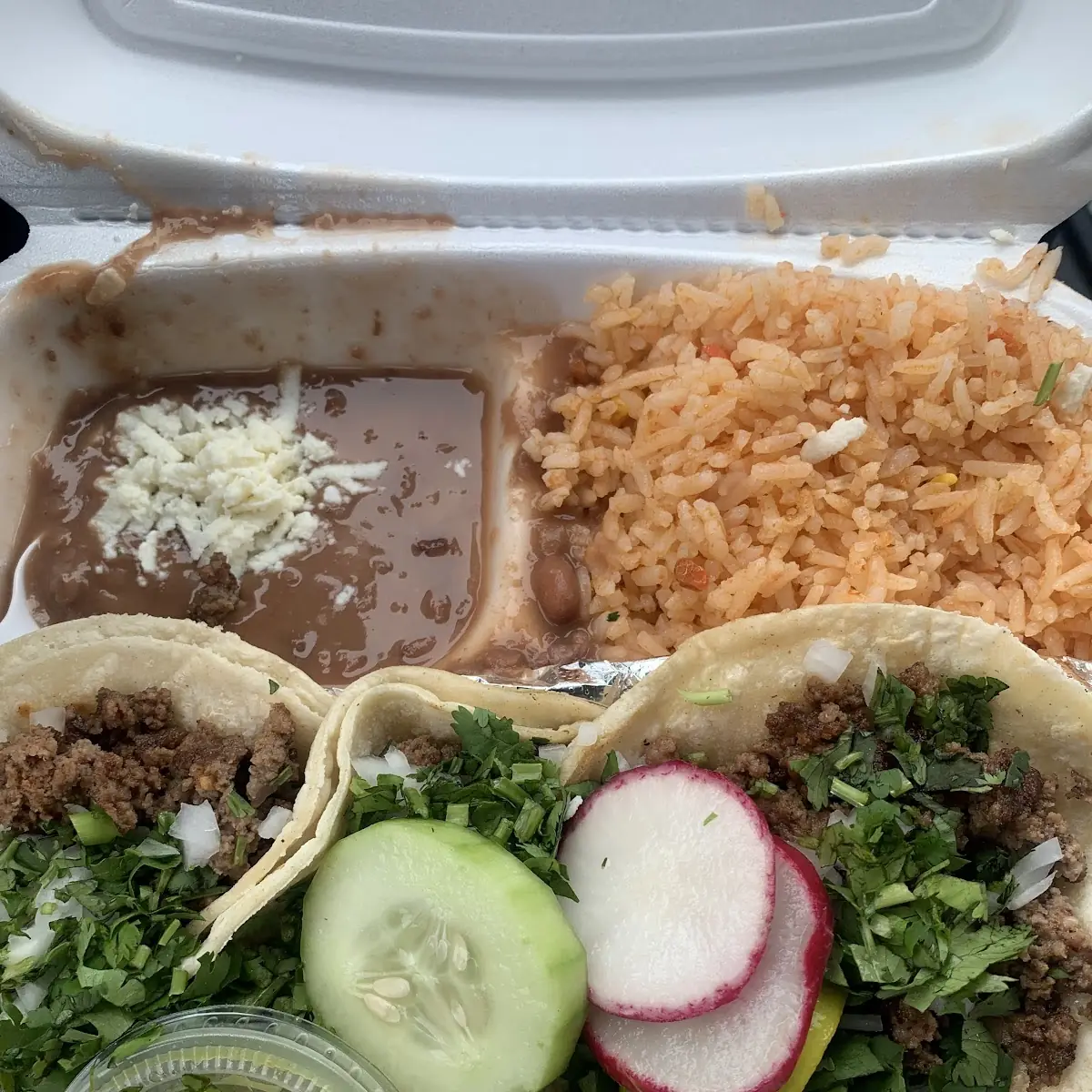 Enchiladas & 2 Taco Shell Combo