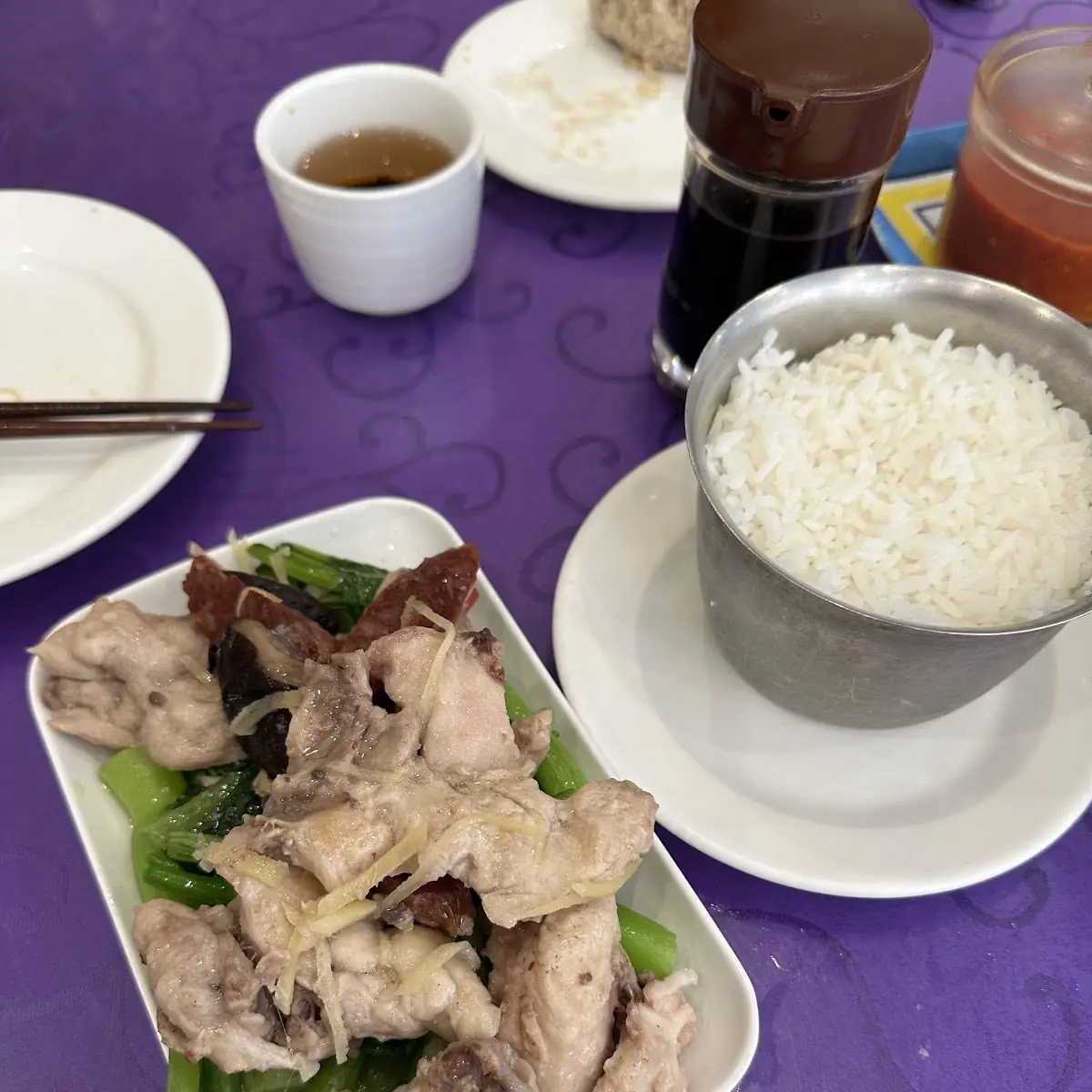 Mushroom Chicken with Rice