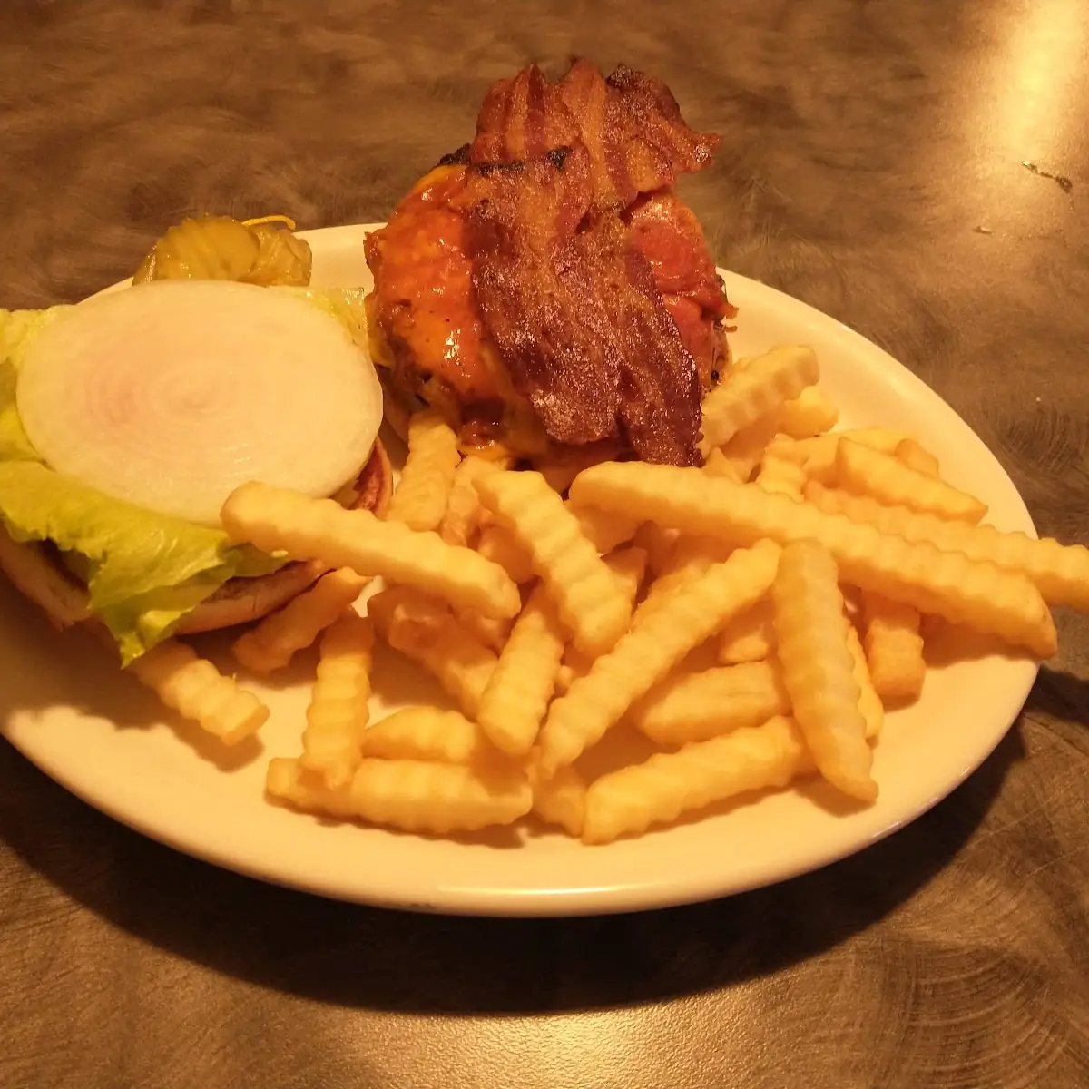Bacon Cheddar Burger