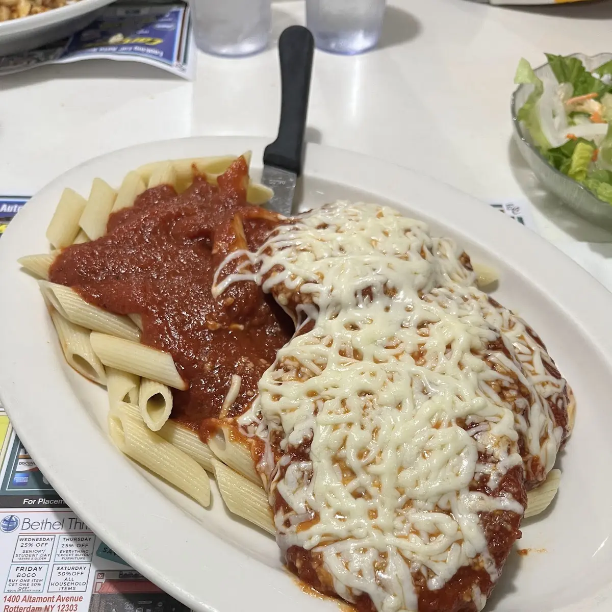 Chicken Parmigiana