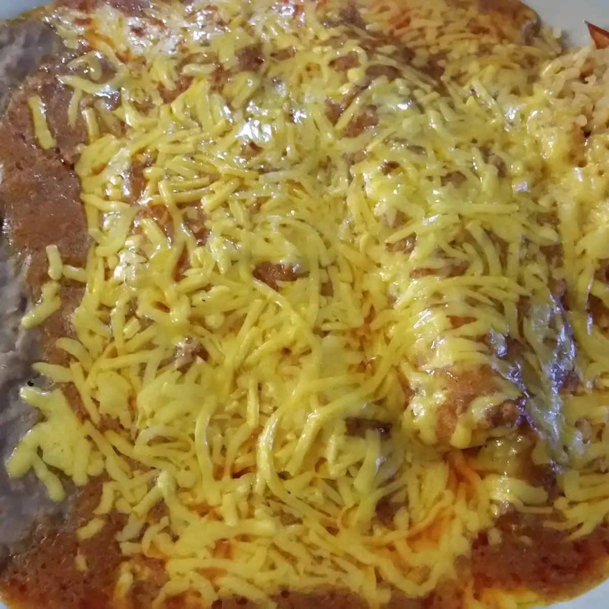 Cheese Enchilada Plate