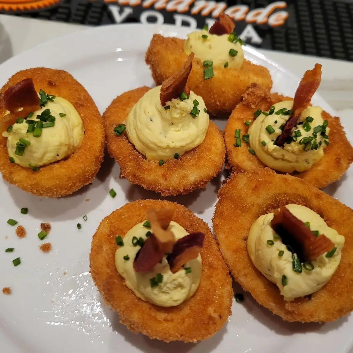 Fried Deviled Eggs
