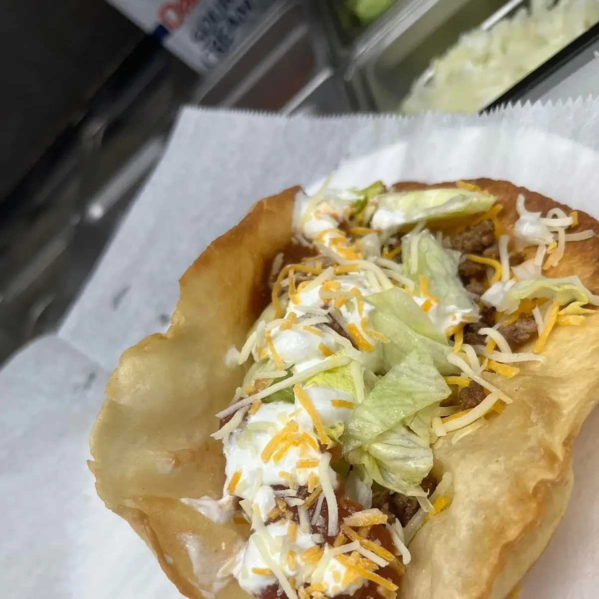 Fried Beef Taco