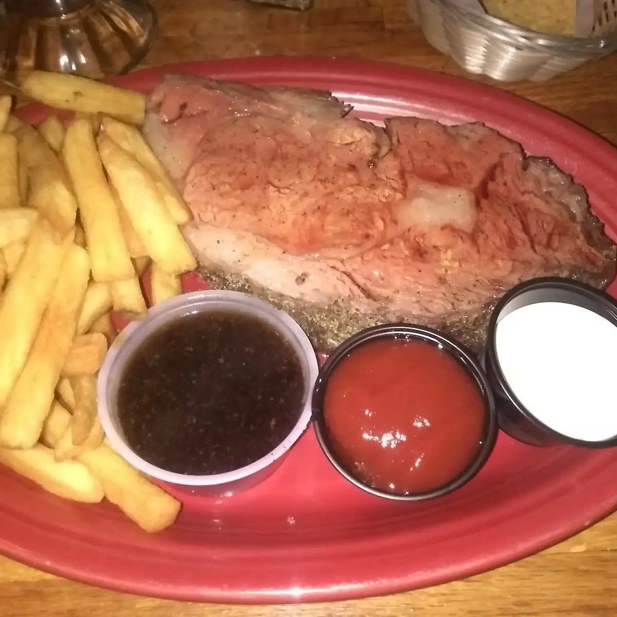 Prime Rib and Fries