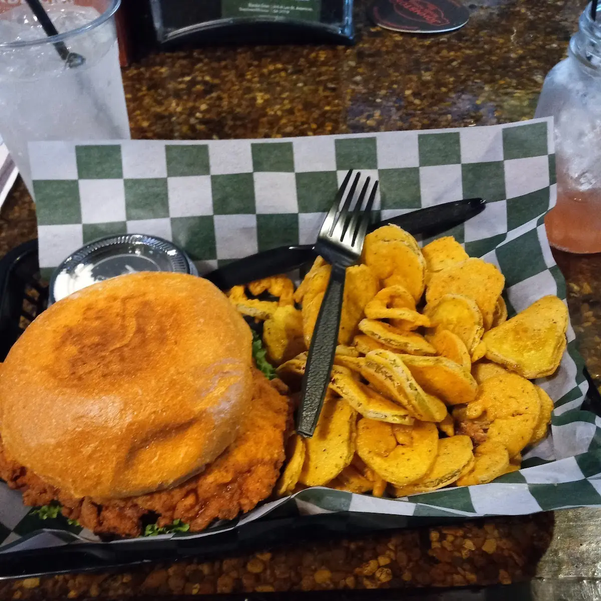 Chicken Sandwich Combo Fried Pickles