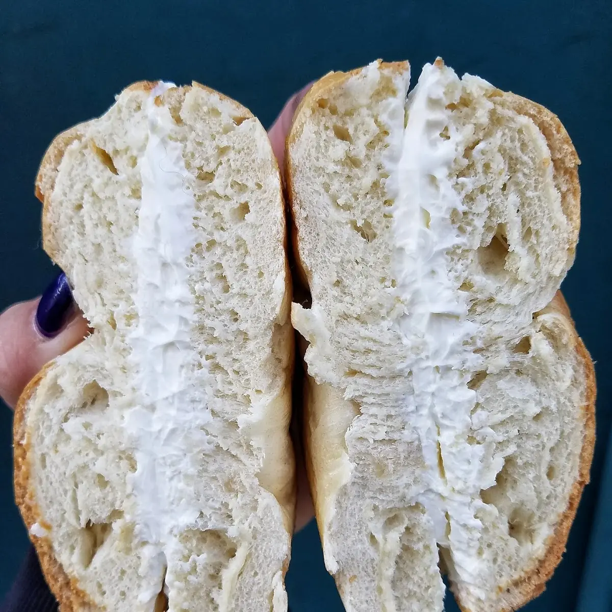 Plain Bagel with Cream Cheese