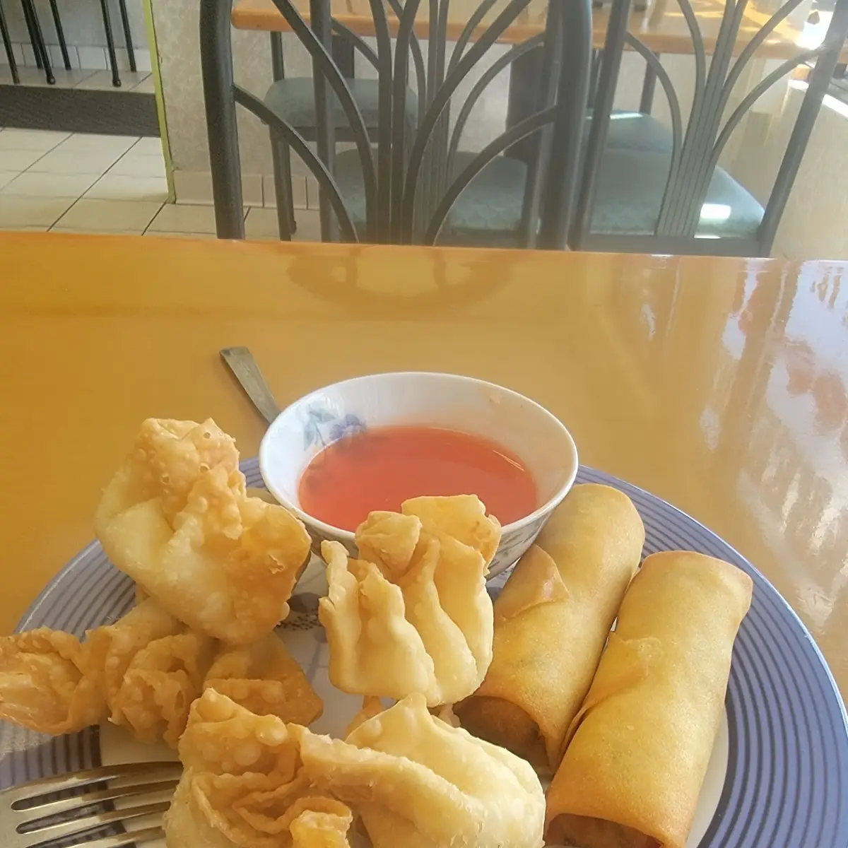Crab Rangoon Spring Rolls