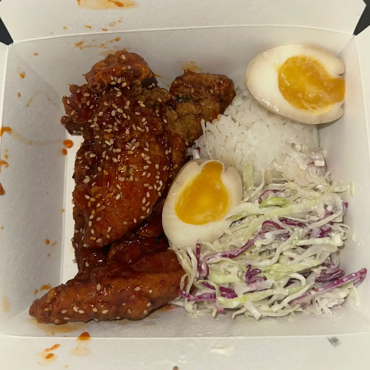 Korean Boneless Chicken with Rice