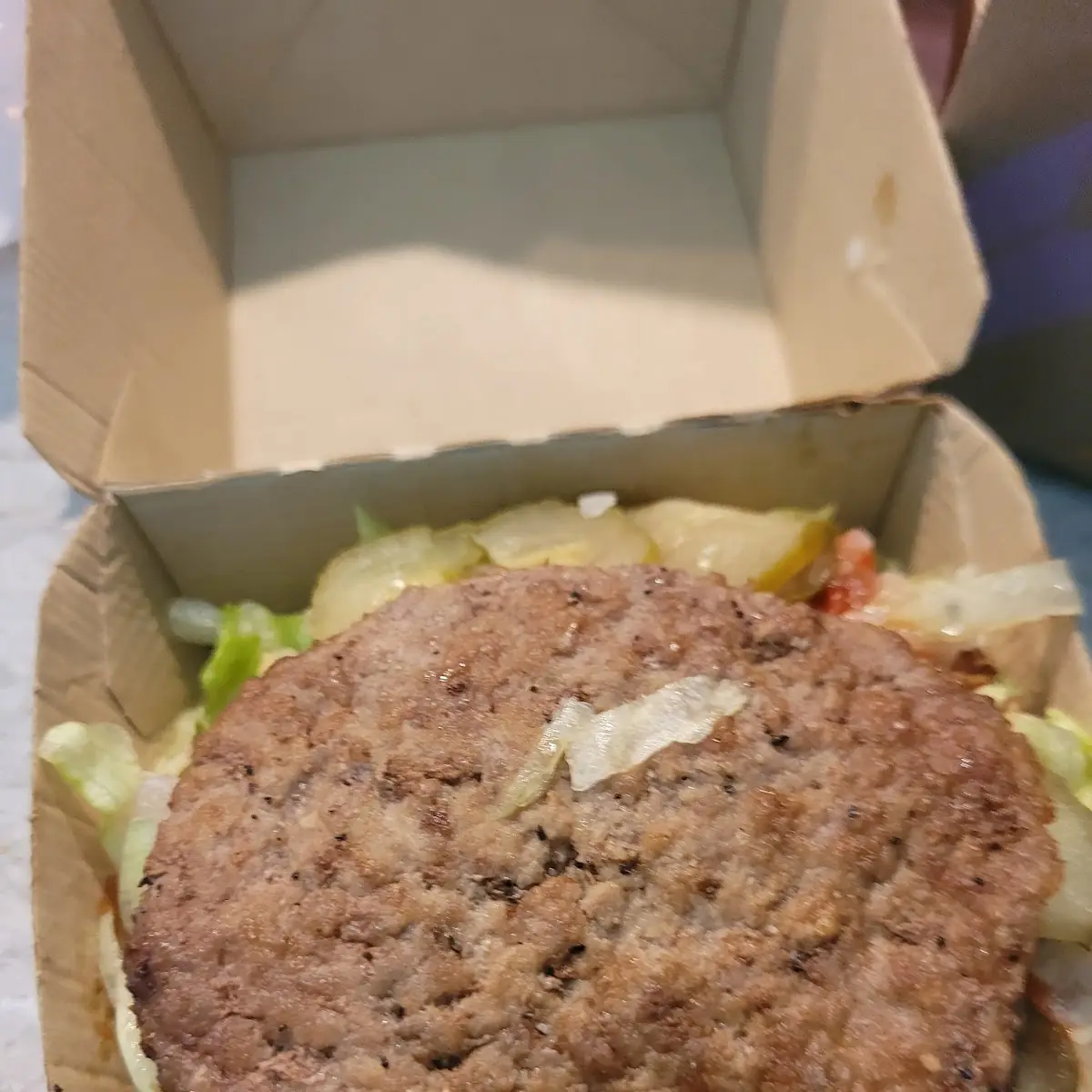 Big Mac Missing the Big Mac Sauce