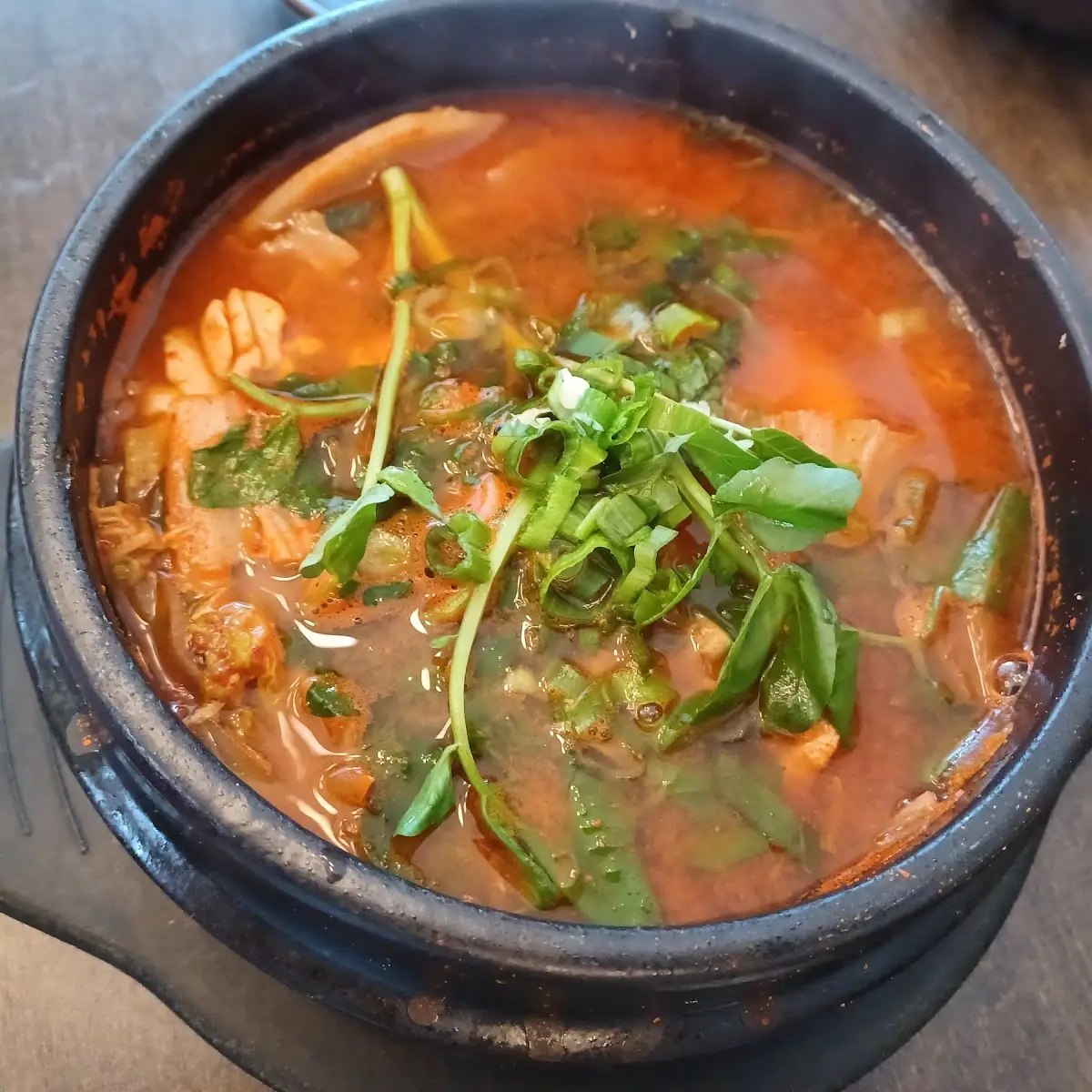 Spicy Kimchi Stew with Fish