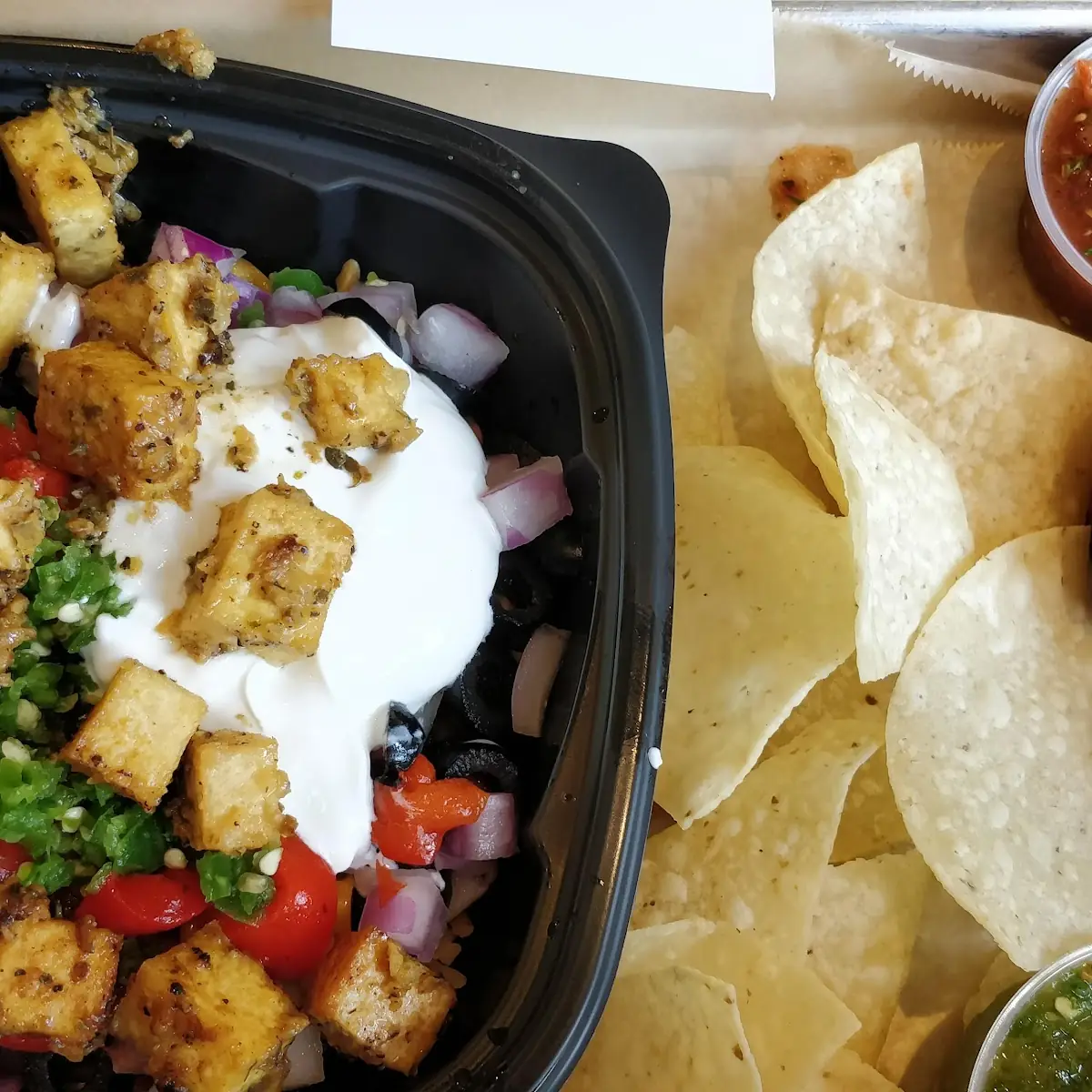 Tofu Burrito Bowl