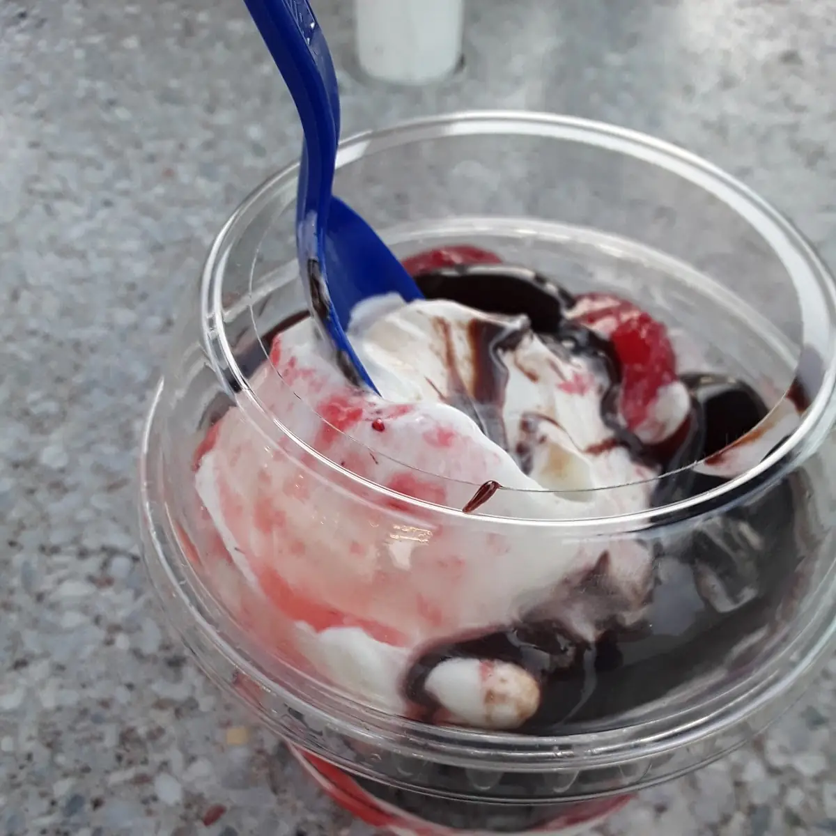 Chocolate Strawberry Sundae