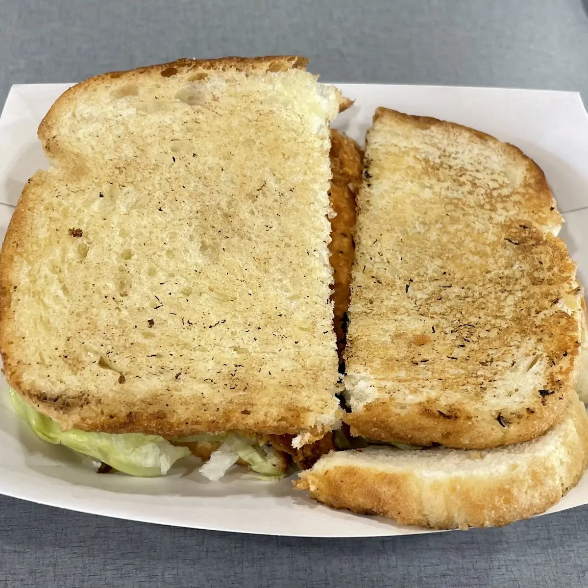 Spicy Chicken on Sourdough