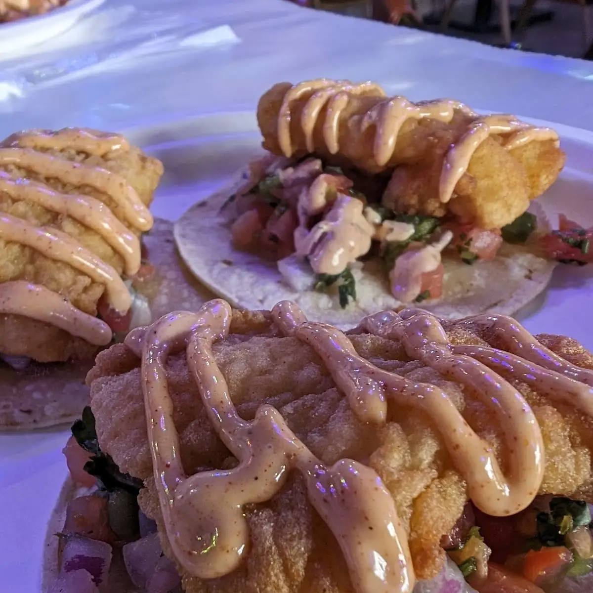 Fried Fish Tacos 3 Per Order