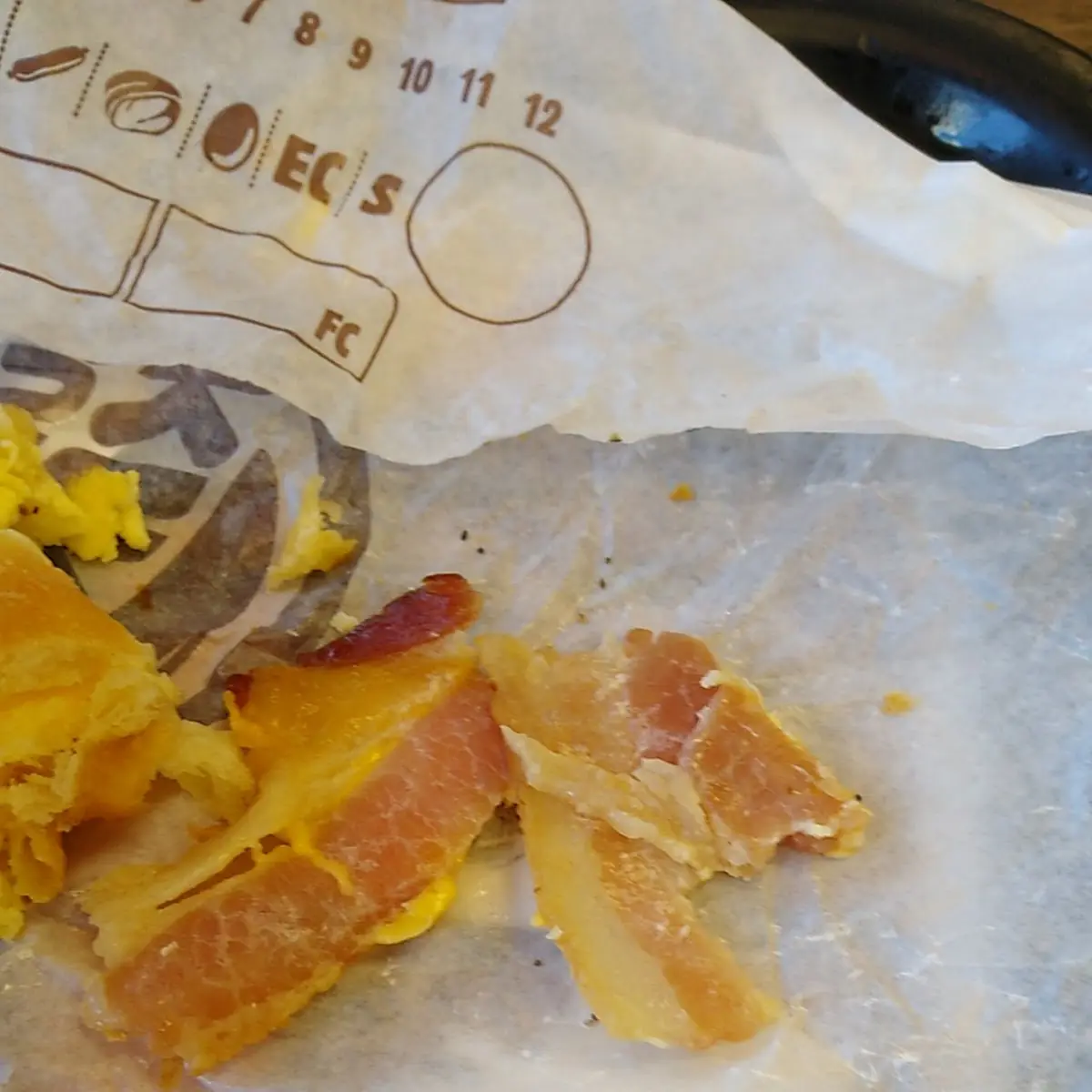 Bacon Egg and Cheese Croissant