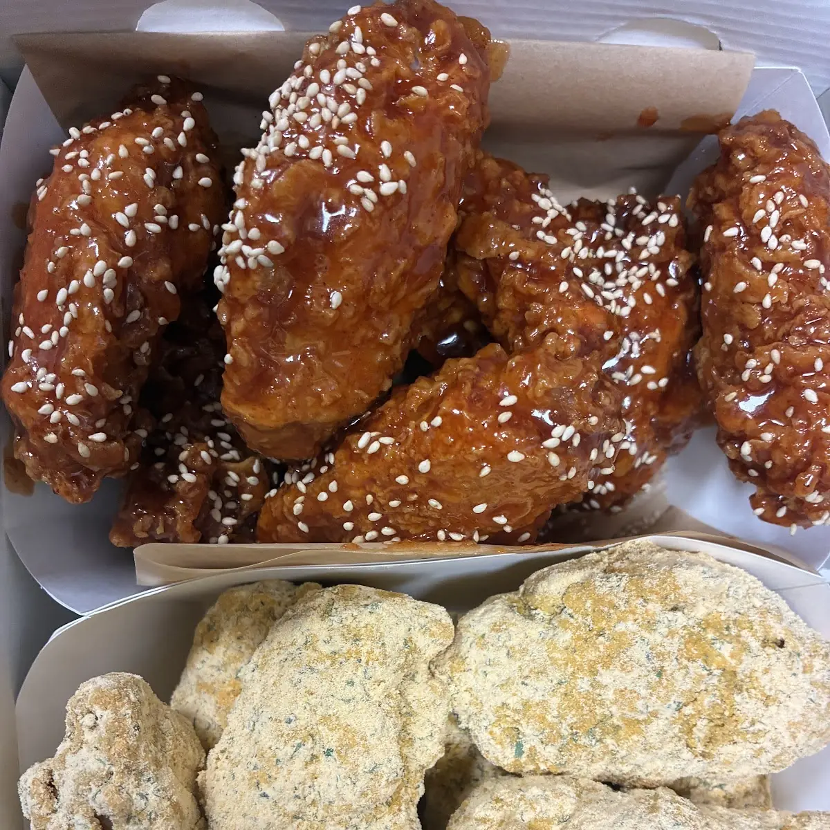 Crispy Korean Fried Chicken Wings