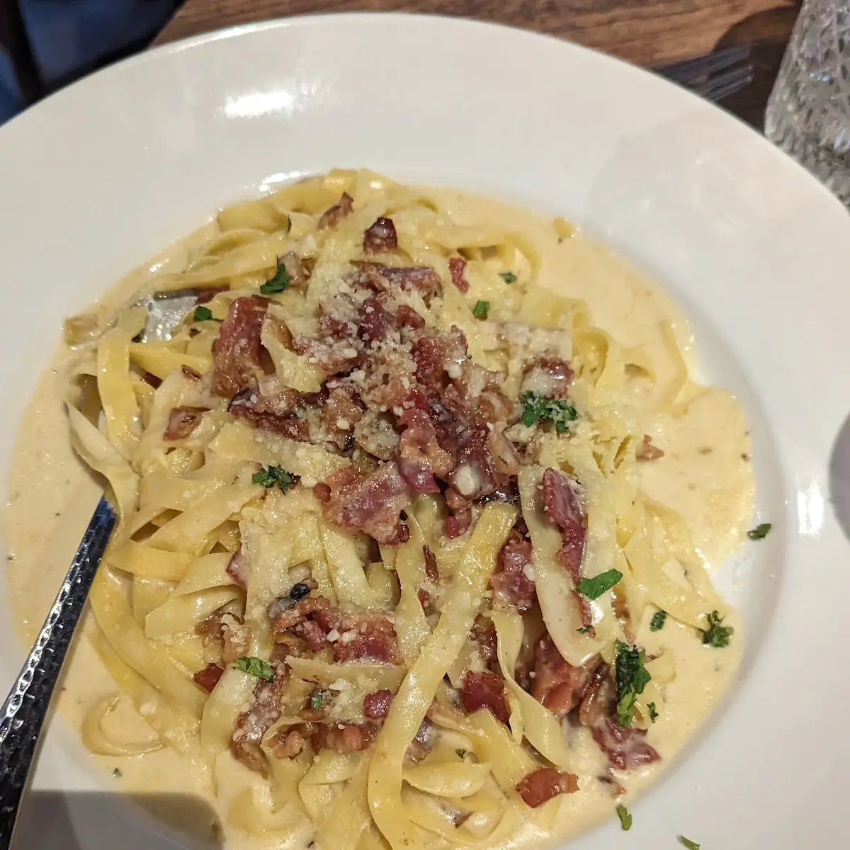Fettuccine Carbonara