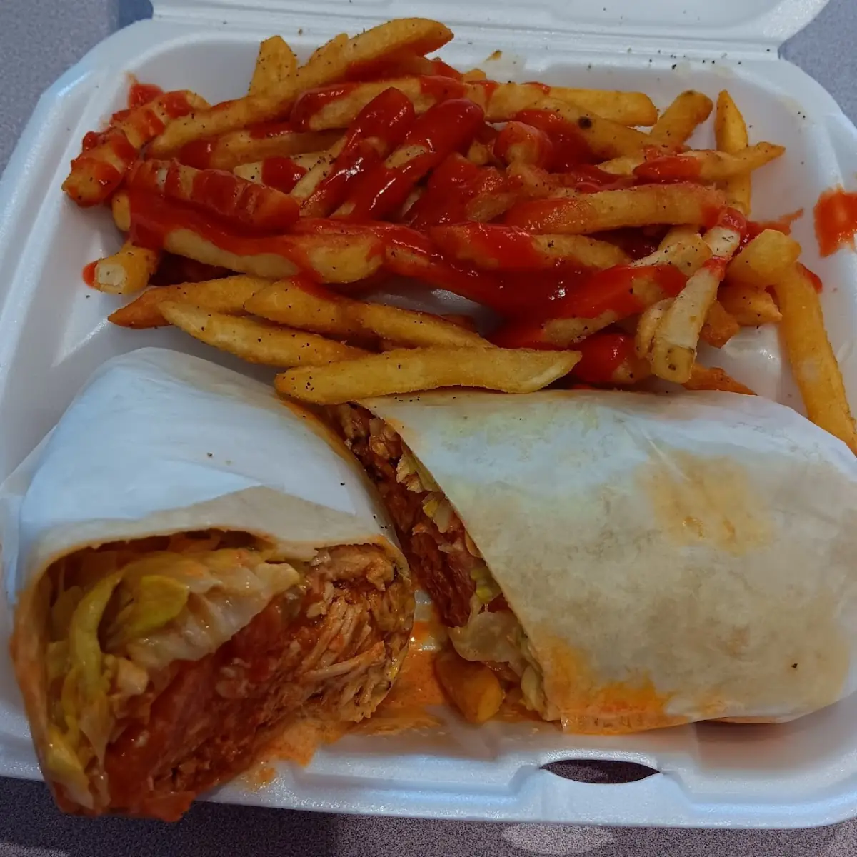 Spicy Buffalo Chicken Wrap