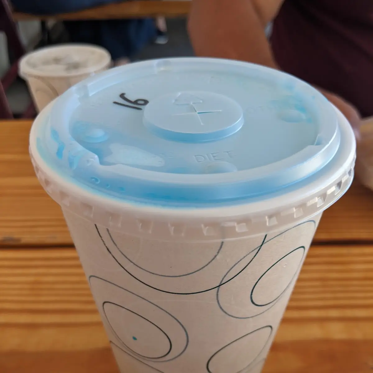 Large Blue Raspberry Slush