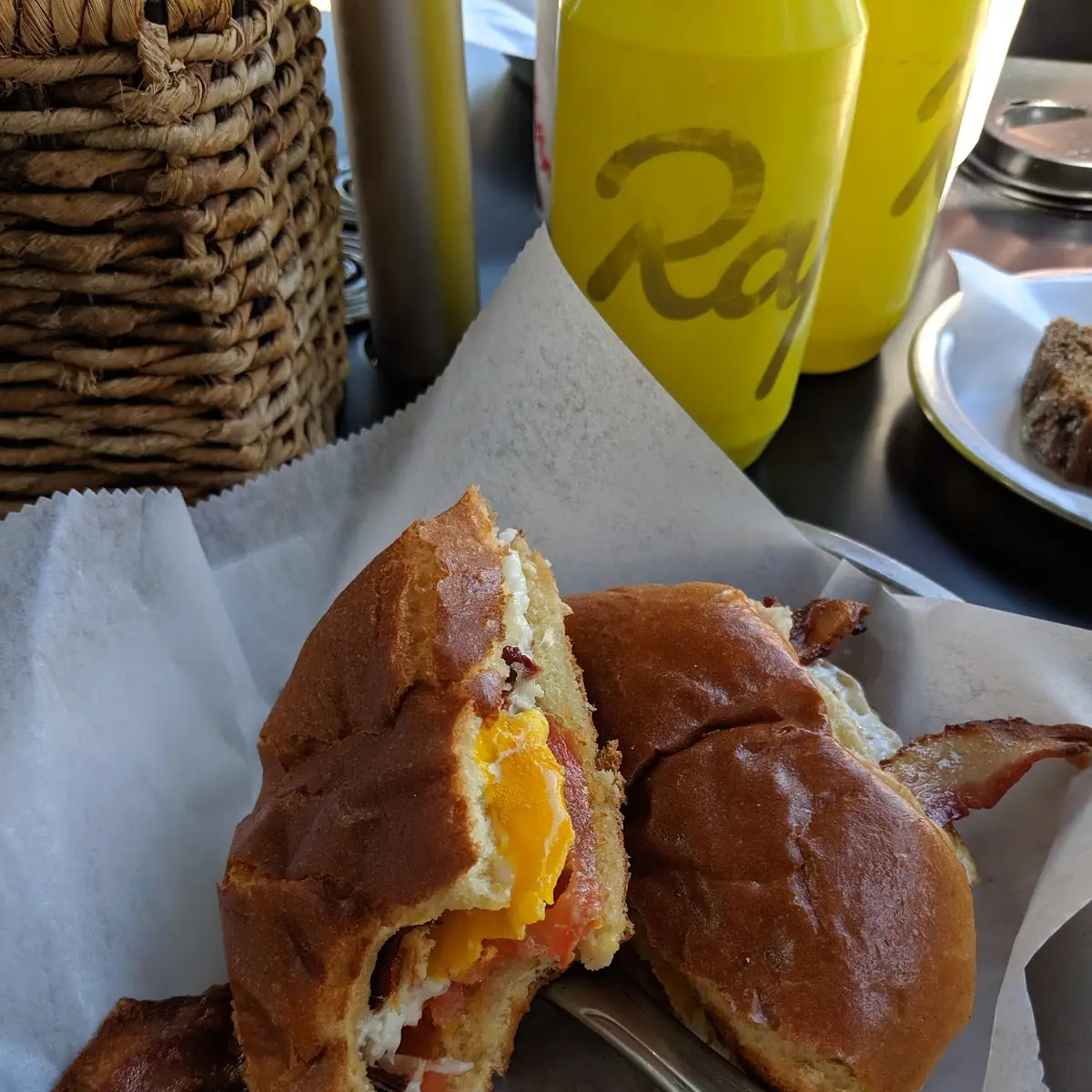 Fried Egg Sandwich Made Fresh
