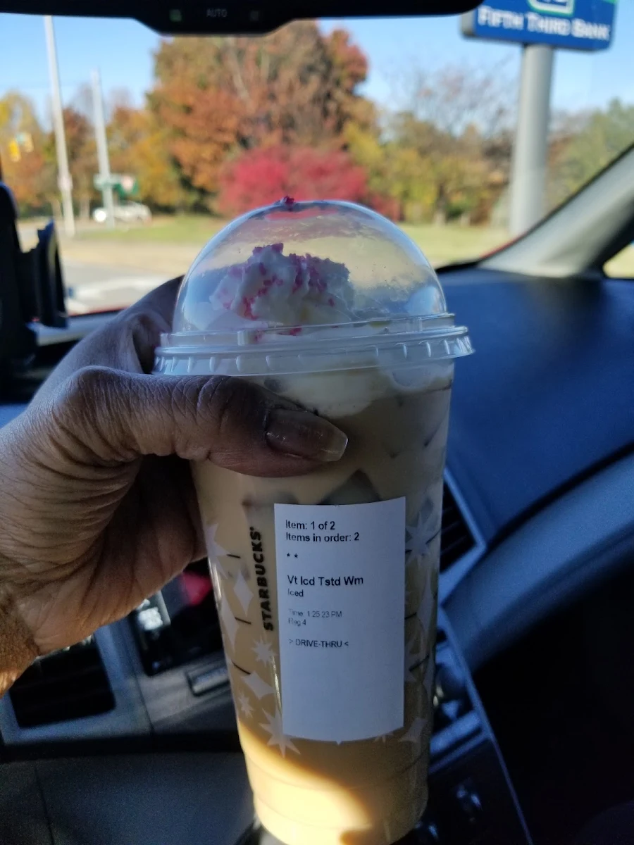 Iced Toasted White Mocha