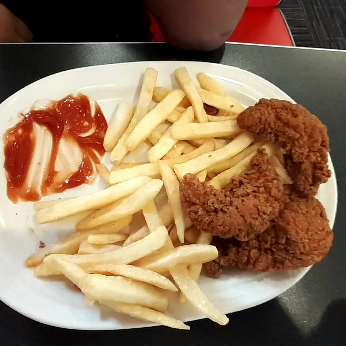 Chicken Strips with Fries