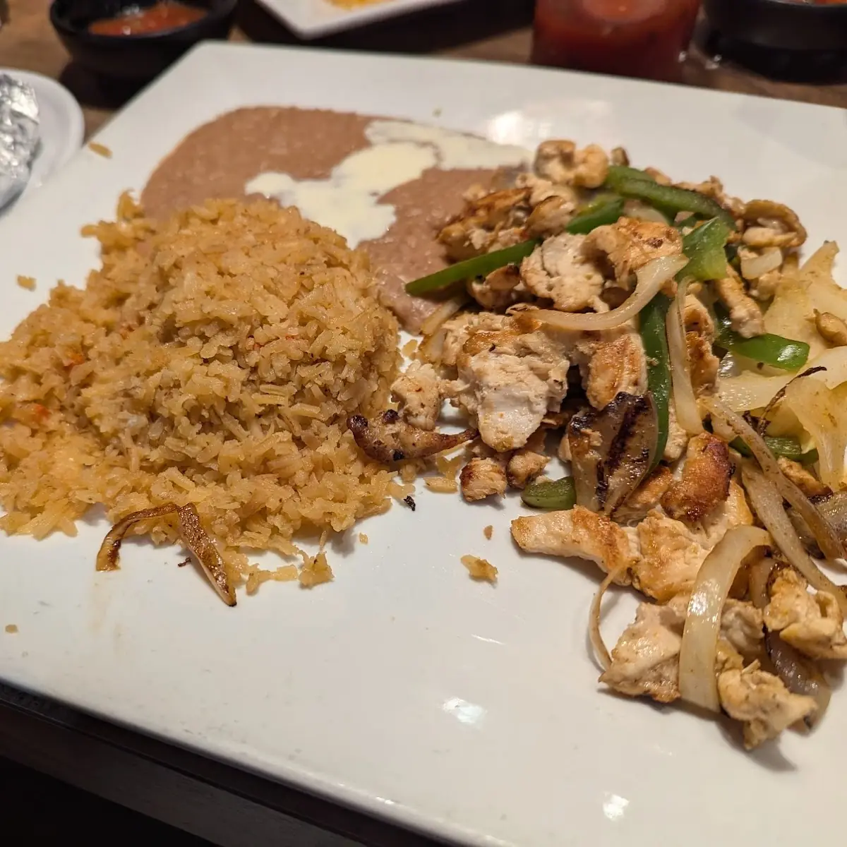 Lunch Chicken Fajitas