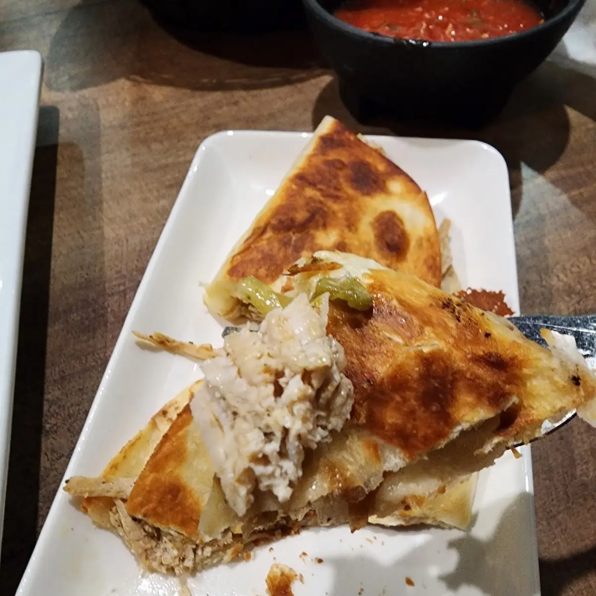 Quesadilla Del Mar Quesadilla from the Sea