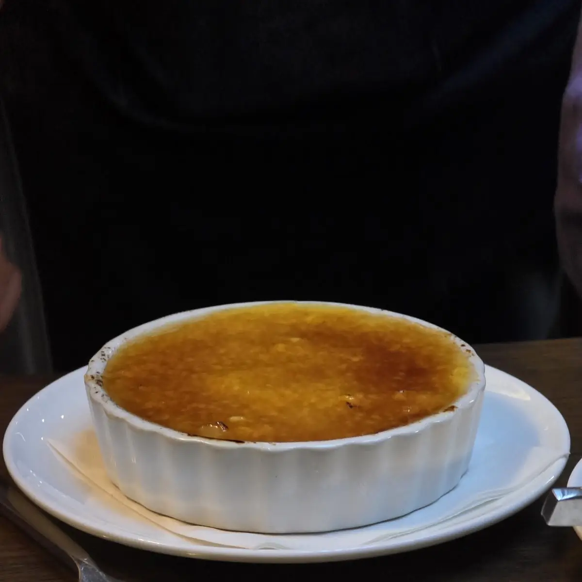 Corn Creme Brulee