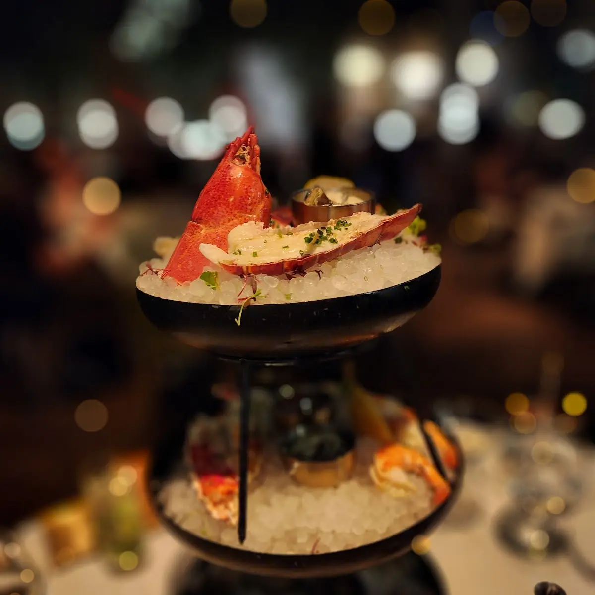 Fire-Roasted Seafood Tower