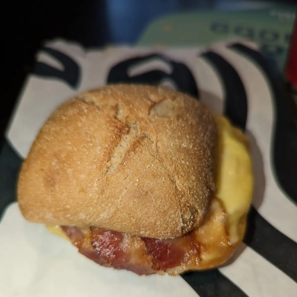 Bacon Egg Gouda Sandwich