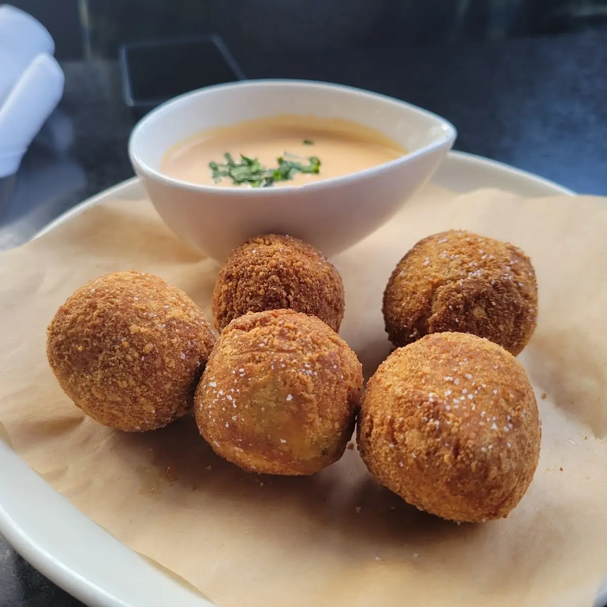 Chicken Pot Pie Fritters